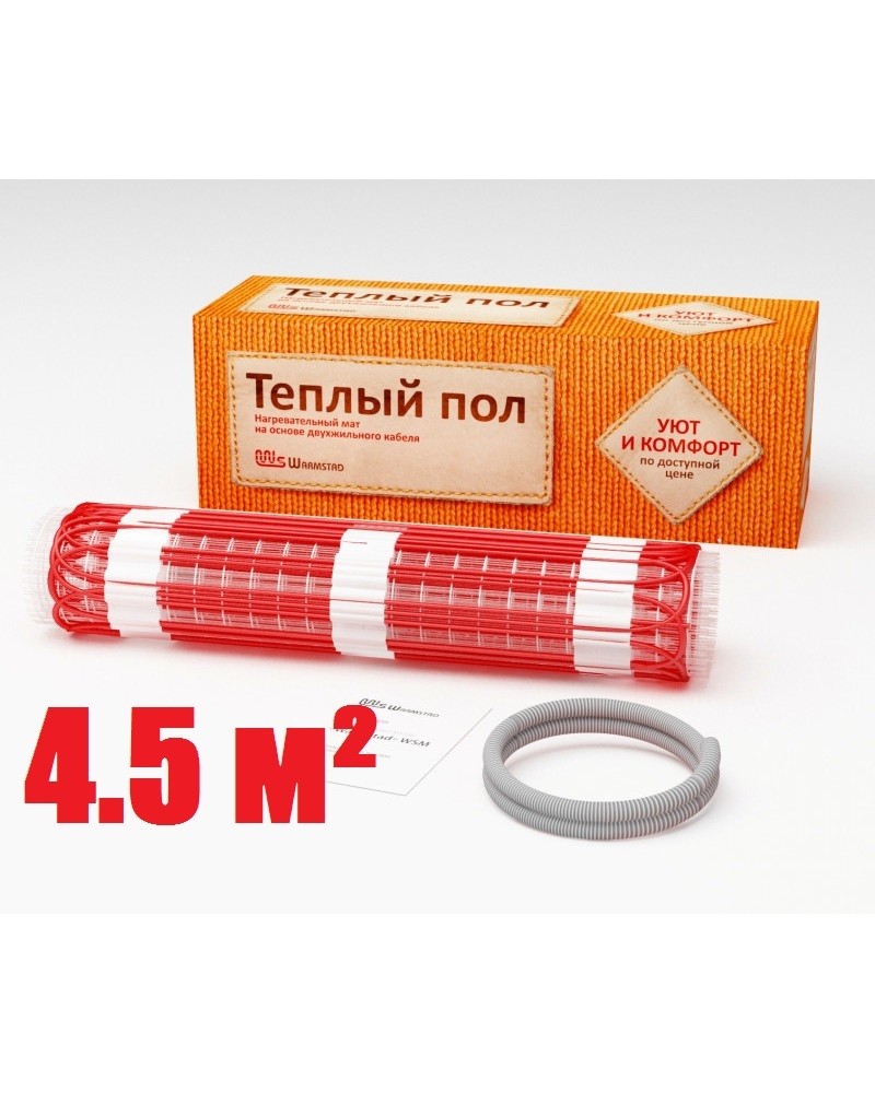 Нагревательный мат Warmstad WSM 680 Вт/4,50 кв.м