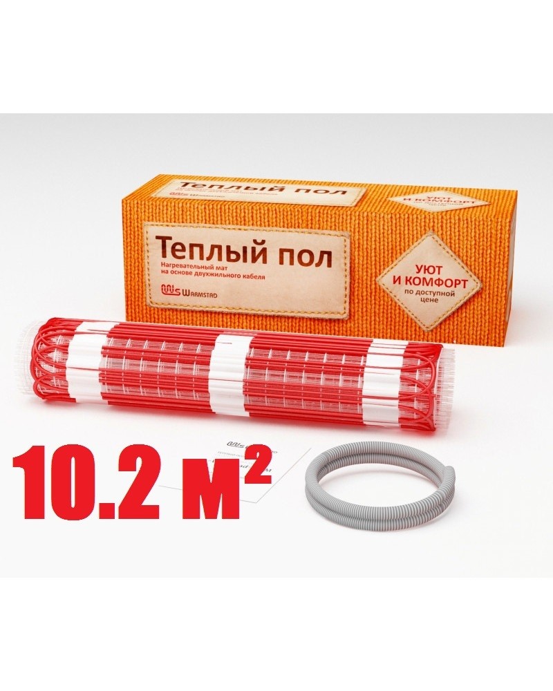 Нагревательный мат Warmstad WSM 1530 Вт/10,2 кв.м